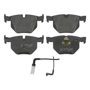 Febi Bilstein Bremsbel&auml;ge hinten + Warnkontakt BMW 5er E60 6er E63 Cabriolet E64