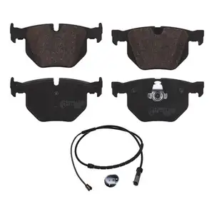 Febi Bilstein Bremsbeläge hinten + Warnkontakt BMW X5 X6 Febi Bilstein Bremsbeläge hinten + Warnkontakt BMW X5 X6