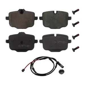 Febi Bilstein Bremsbeläge hinten + Warnkontakt BMW 5er Touring F11 Febi Bilstein Bremsbeläge hinten + Warnkontakt BMW 5er Touring F11