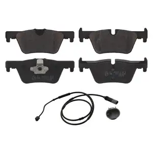 Febi Bilstein Bremsbeläge hinten + Warnkontakt BMW 1er F20 F21 3er F30 F80 4er Febi Bilstein Bremsbeläge hinten + Warnkontakt BMW 1er F20 F21 3er F30 F80 4er