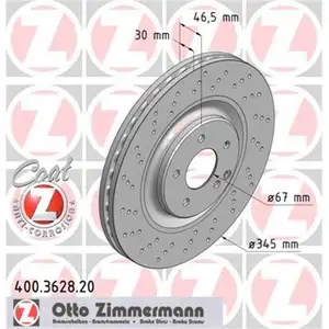 Zimmermann 400.3628.20 Bremsscheiben 2 Stück MERCEDES-BENZ Zimmermann 400.3628.20 Bremsscheiben 2 Stück MERCEDES-BENZ