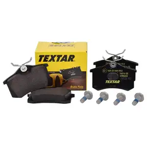 Textar Bremsenset Bremsscheiben 230 mm voll Bremsbeläge hinten Golf 4 1J A3 8L Textar Bremsenset Bremsscheiben 230 mm voll Bremsbeläge hinten Golf 4 1J A3 8L