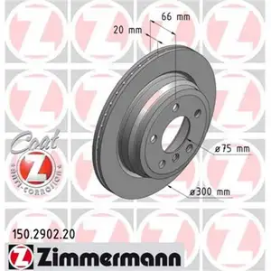 Zimmermann 150.2902.20 Bremsscheiben 2 Stück BMW Zimmermann 150.2902.20 Bremsscheiben 2 Stück BMW