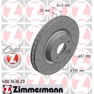 Zimmermann 400.3636.20 Bremsscheiben 2 Stück MERCEDES-BENZ Zimmermann 400.3636.20 Bremsscheiben 2 Stück MERCEDES-BENZ