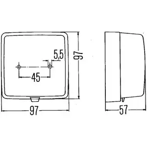 HELLA 2NE 003 315-011 NSL Halogen