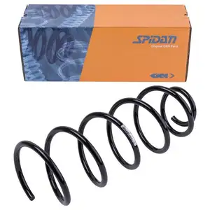 2x Spidan Fahrwerksfeder 48624 Vorderachse VW Golf IV 2x Spidan Fahrwerksfeder 48624 Vorderachse VW Golf IV