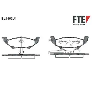FTE BL1962U1 Scheibenbremsbelag-Satz FTE BL1962U1 Scheibenbremsbelag-Satz