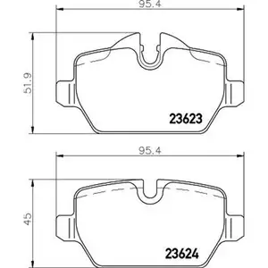 Textar Bremsenset Bremsscheiben Ø280 voll Bremsbeläge WK hinten BMW 1er Textar Bremsenset Bremsscheiben Ø280 voll Bremsbeläge WK hinten BMW 1er