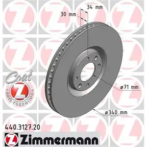 Zimmermann 440.3127.20 Bremsscheiben 2 Stück CITROËN Zimmermann 440.3127.20 Bremsscheiben 2 Stück CITROËN