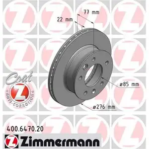 Zimmermann 400.6470.20 Bremsscheiben 2 Stück MERCEDES-BENZ Zimmermann 400.6470.20 Bremsscheiben 2 Stück MERCEDES-BENZ
