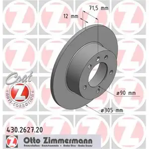Zimmermann 430.2627.20 Bremsscheiben 2 Stück OPEL Zimmermann 430.2627.20 Bremsscheiben 2 Stück OPEL