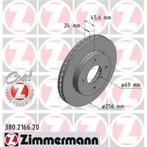 Zimmermann 380.2166.20 Bremsscheiben 2 Stück SMART Zimmermann 380.2166.20 Bremsscheiben 2 Stück SMART