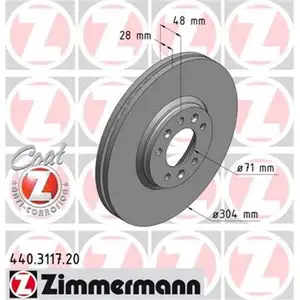 Zimmermann 440.3117.20 Bremsscheiben 2 Stück PEUGEOT Zimmermann 440.3117.20 Bremsscheiben 2 Stück PEUGEOT
