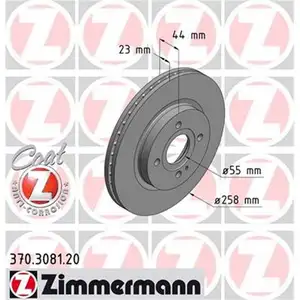 Zimmermann 370.3081.20 Bremsscheiben 2 Stück MAZDA Zimmermann 370.3081.20 Bremsscheiben 2 Stück MAZDA