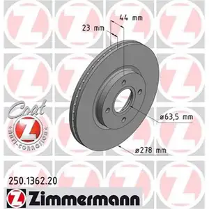 Zimmermann 250.1362.20 Bremsscheiben 2 Stück FORD Zimmermann 250.1362.20 Bremsscheiben 2 Stück FORD