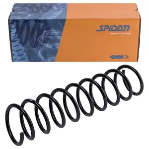 2x Spidan Fahrwerksfeder 49287 Hinterachse Renault Twingo 2x Spidan Fahrwerksfeder 49287 Hinterachse Renault Twingo