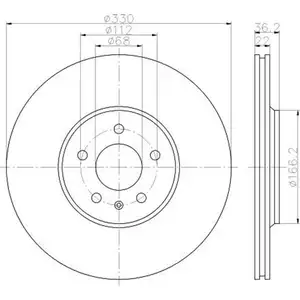 TEXTAR 92160303 Bremsscheiben 2 Stück hinten für AUDI TEXTAR 92160303 Bremsscheiben 2 Stück hinten für AUDI