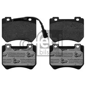 FEBI BILSTEIN 16882 Bremsbelagsatz FEBI BILSTEIN 16882 Bremsbelagsatz