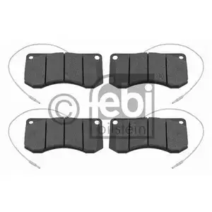 FEBI BILSTEIN 16609 Bremsbelagsatz FEBI BILSTEIN 16609 Bremsbelagsatz