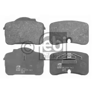 FEBI BILSTEIN 16132 Bremsbelagsatz für AUDI FEBI BILSTEIN 16132 Bremsbelagsatz für AUDI