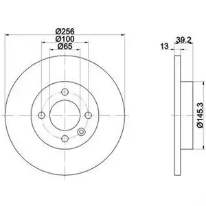 TEXTAR 92041703 Bremsscheiben 2 Stück VW TEXTAR 92041703 Bremsscheiben 2 Stück VW
