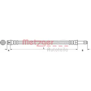 METZGER 4110882 BREMSSCHLAUCH METZGER 4110882 BREMSSCHLAUCH