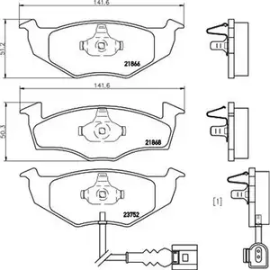 Textar Bremsenset Bremsscheiben Ø239 belüftet Beläge vorn Skoda Fabia VW Polo Textar Bremsenset Bremsscheiben Ø239 belüftet Beläge vorn Skoda Fabia VW Polo