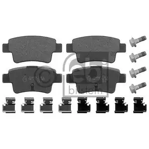 Febi Bilstein Bremsenset Bremsscheiben 264 mm voll Bremsbeläge hinten Corsa D Febi Bilstein Bremsenset Bremsscheiben 264 mm voll Bremsbeläge hinten Corsa D