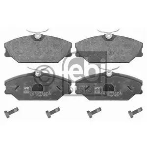FEBI BILSTEIN 16429 Bremsbelagsatz für RENAULT FEBI BILSTEIN 16429 Bremsbelagsatz für RENAULT