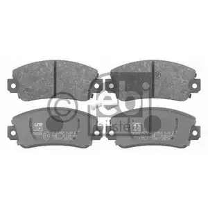 FEBI BILSTEIN 16077 Bremsbelagsatz FEBI BILSTEIN 16077 Bremsbelagsatz