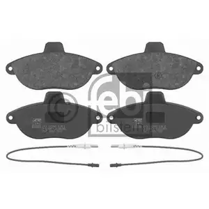 FEBI BILSTEIN 16225 Bremsbelagsatz FEBI BILSTEIN 16225 Bremsbelagsatz