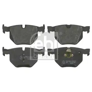 Febi Bilstein Bremsbeläge hinten + Warnkontakt BMW 5er E60 6er E63 Cabriolet E64 Febi Bilstein Bremsbeläge hinten + Warnkontakt BMW 5er E60 6er E63 Cabriolet E64
