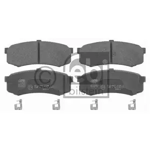 FEBI BILSTEIN 16732 Bremsbelagsatz für TOYOTA, MITSUBISHI FEBI BILSTEIN 16732 Bremsbelagsatz für TOYOTA, MITSUBISHI