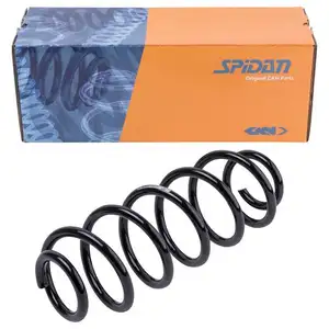 2x Spidan Fahrwerksfeder 86470 Hinterachse VW Scirocco Golf VI