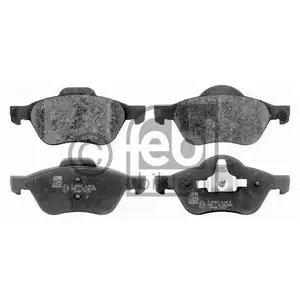 FEBI BILSTEIN 16435 Bremsbelagsatz für RENAULT FEBI BILSTEIN 16435 Bremsbelagsatz für RENAULT