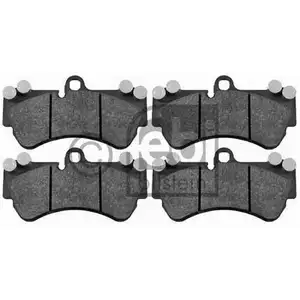 FEBI BILSTEIN 16459 Bremsbelagsatz für PORSCHE, VW FEBI BILSTEIN 16459 Bremsbelagsatz für PORSCHE, VW