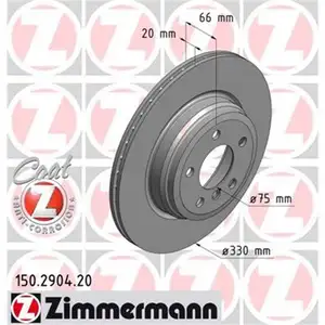 ZIMMERMANN Bremsscheiben 2 St&uuml;ck z. Bsp. f&uuml;r BMW