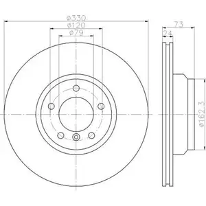 TEXTAR 92137805 Bremsscheiben 2 Stück vorne für BMW TEXTAR 92137805 Bremsscheiben 2 Stück vorne für BMW
