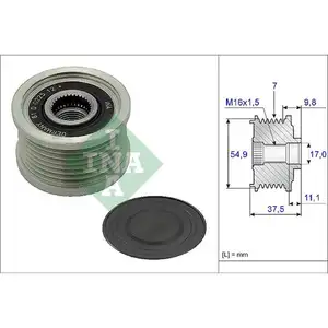 Generatorfreilauf Schaeffler Ina 535 0235 10 für Fiat für Iveco für Nissan Generatorfreilauf Schaeffler Ina 535 0235 10 für Fiat für Iveco für Nissan