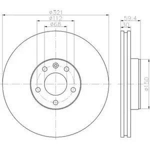 TEXTAR 92132305 Bremsscheiben 2 Stück vorne für AUDI TEXTAR 92132305 Bremsscheiben 2 Stück vorne für AUDI
