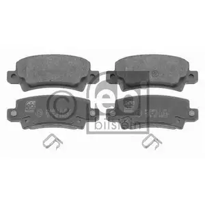 FEBI BILSTEIN 16577 Bremsbelagsatz FEBI BILSTEIN 16577 Bremsbelagsatz