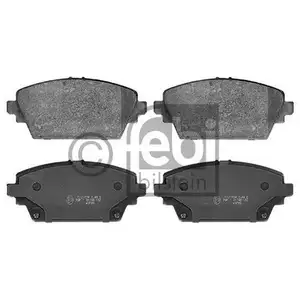 FEBI BILSTEIN 16389 Bremsbelagsatz FEBI BILSTEIN 16389 Bremsbelagsatz