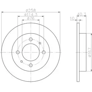 TEXTAR 92117103 Bremsscheiben 2 St&uuml;ck HYUNDAI