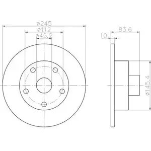 TEXTAR 92072103 Bremsscheiben 2 Stück AUDI TEXTAR 92072103 Bremsscheiben 2 Stück AUDI