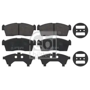 FEBI BILSTEIN 16740 Bremsbelagsatz f&uuml;r CITRO&Euml;N, MITSUBISHI, PEUGEOT, SUZUKI