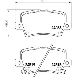 TEXTAR 2408601 PKW SBB TEXTAR 2408601 PKW SBB