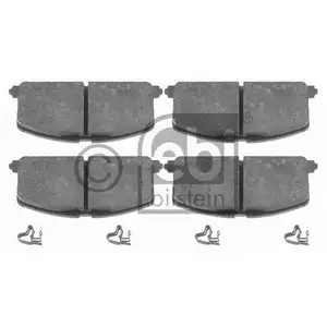 FEBI BILSTEIN 16581 Bremsbelagsatz FEBI BILSTEIN 16581 Bremsbelagsatz