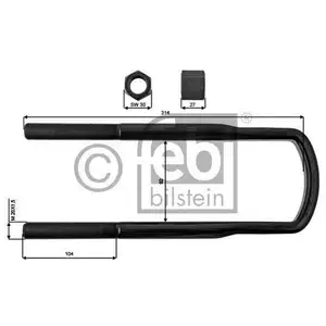 FEBI BILSTEIN 39173 Federb&uuml;gel