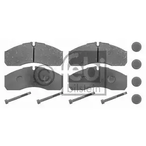 FEBI BILSTEIN 16706 Bremsbelagsatz FEBI BILSTEIN 16706 Bremsbelagsatz