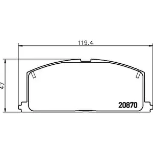 TEXTAR 2087001 PKW SBB